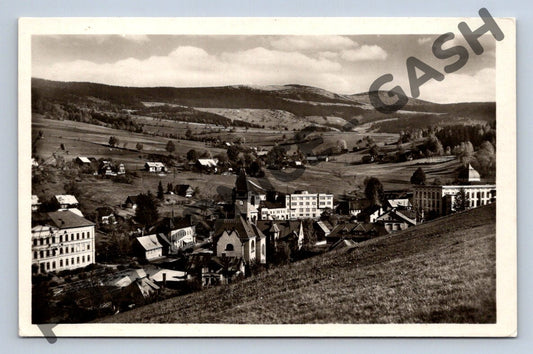 Pohlednice Rokytnice nad Jizerou krajina čb (M711)
