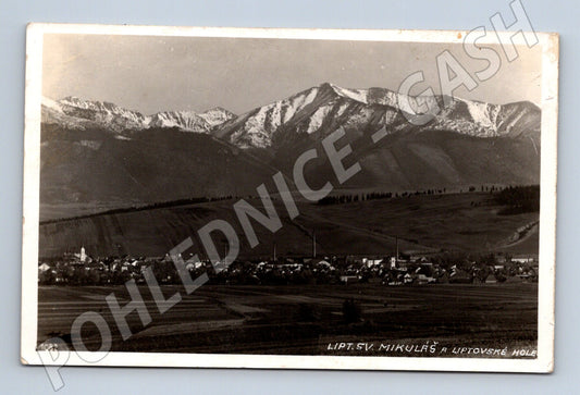 Pohlednice Liptovský Mikuláš a hole (M7110)