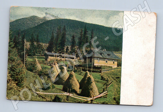 Pohlednice Tatry Tri Studničky a Kriváň (M7117)