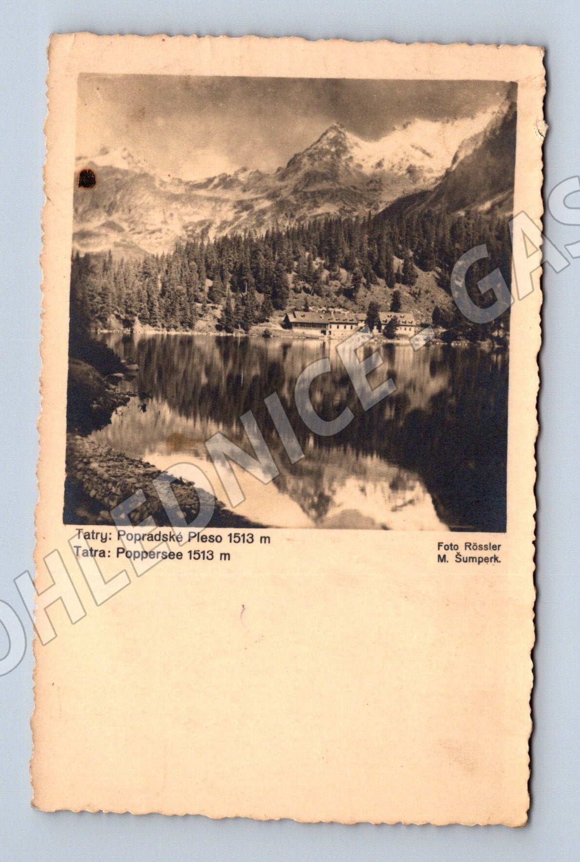 Pohlednice Popradské Pleso stará (M7123)