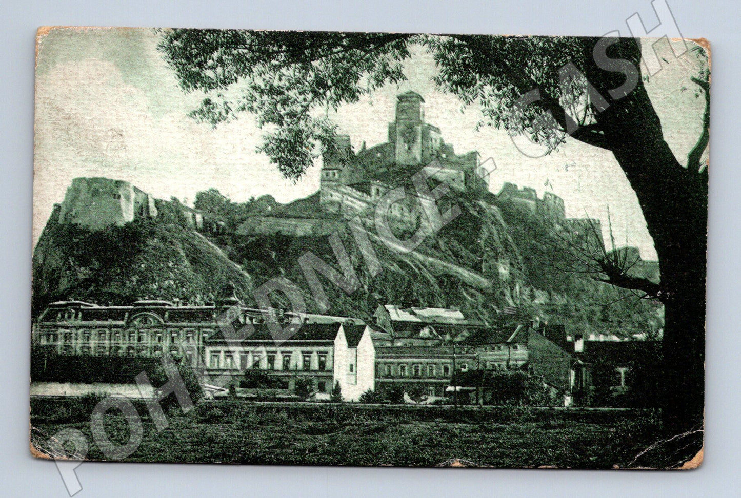 Pohlednice Trenčínský hrad malý formát (M7127)