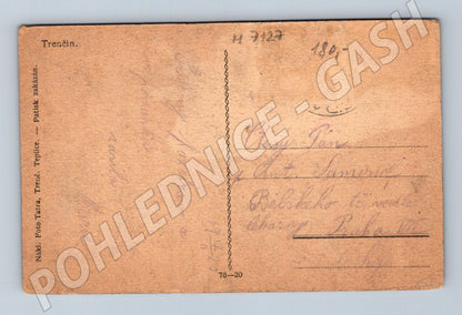 Pohlednice Trenčínský hrad malý formát (M7127)