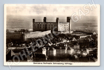 Pohlednice Bratislava hrad a podhradí (M7128)