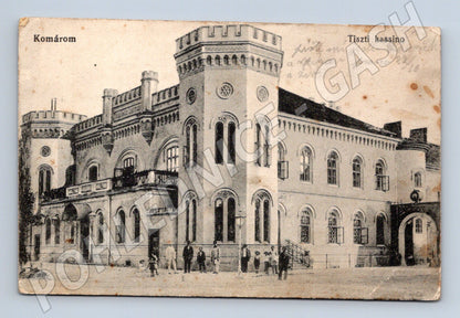 Pohlednice Komárom 1915 důstojnické kasino (M7131)