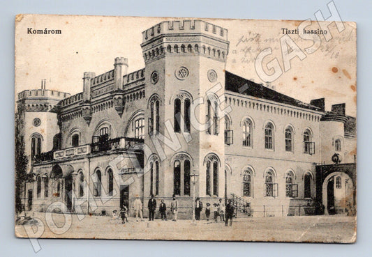 Pohlednice Komárom 1915 důstojnické kasino (M7131)