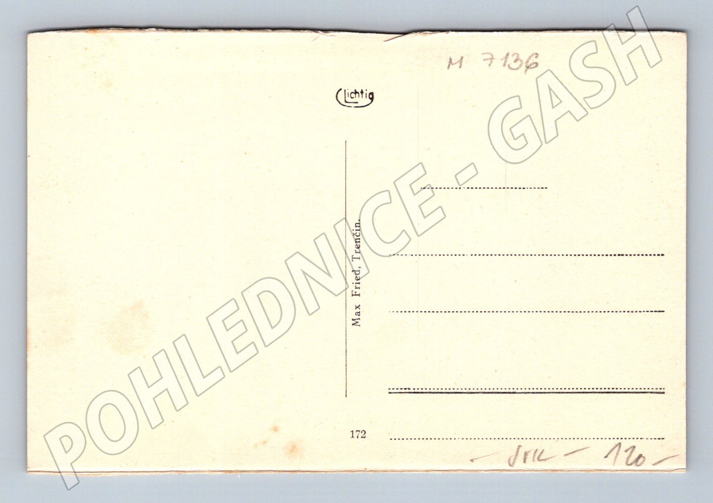 Pohlednice Trenčín Skalka stará (M7136)