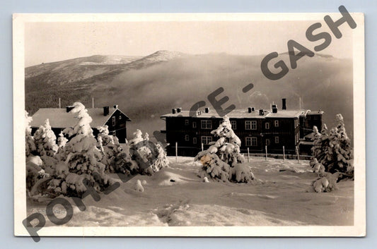 Pohlednice Krkonoše Petrovka 1288m zimní (M714)