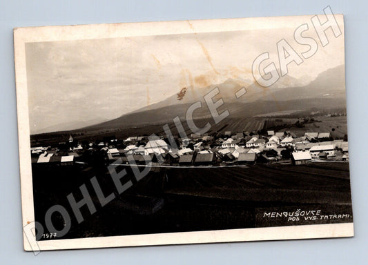 Pohlednice Mengusovce pod Tatrami 1935 (M7143)