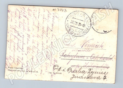 Pohlednice Mengusovce pod Tatrami 1935 (M7143)