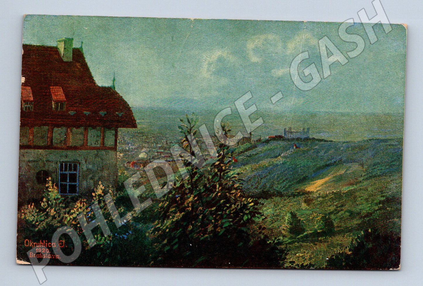 Pohlednice Bratislava 1920 historická (M7145)