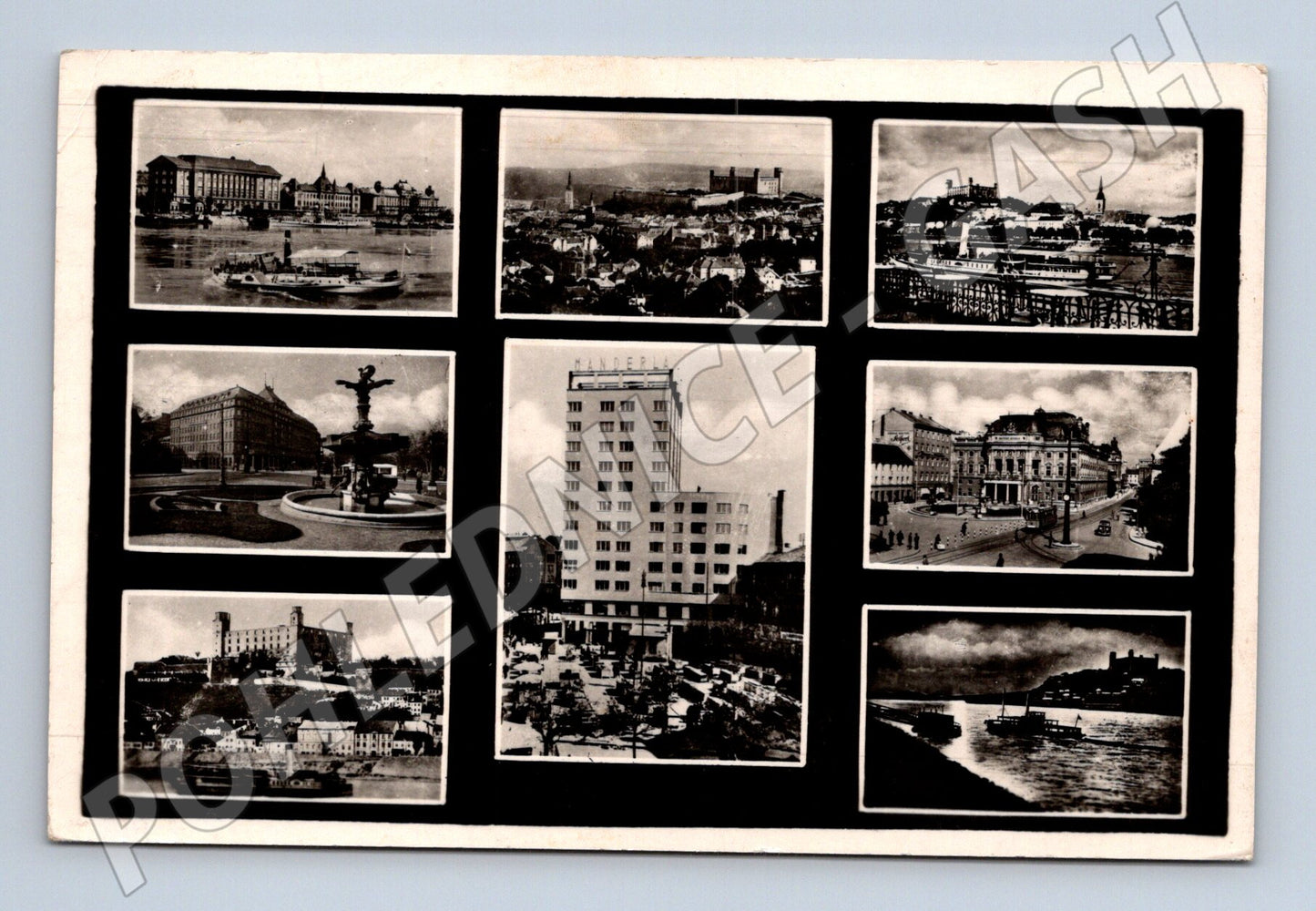 Pohlednice Bratislava koláž historická (M7149)