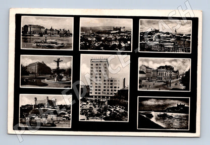 Pohlednice Bratislava koláž historická (M7149)