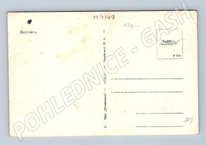 Pohlednice Bratislava koláž historická (M7149)