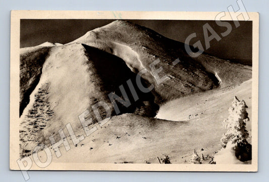 Pohlednice Malá Fatra Velký Kriváň 1953 (M7151)