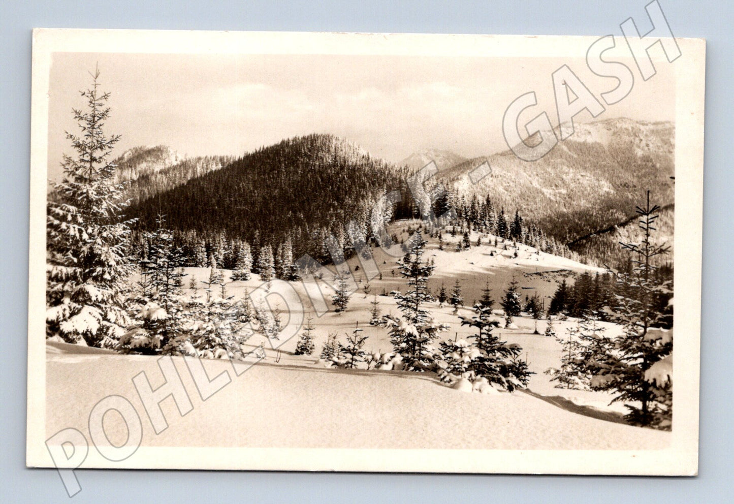 Pohlednice Nízké Tatry Jasná zimní (M7156)