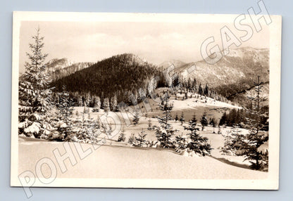 Pohlednice Nízké Tatry Jasná zimní (M7156)