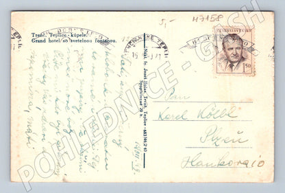 Pohlednice Trenčianske Teplice Grand Hotel (M7158)
