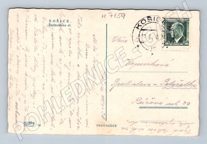 Pohlednice Košice Štefánikova historická (M7159)