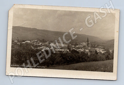 Pohlednice Bardejov celkový pohled (M7160)