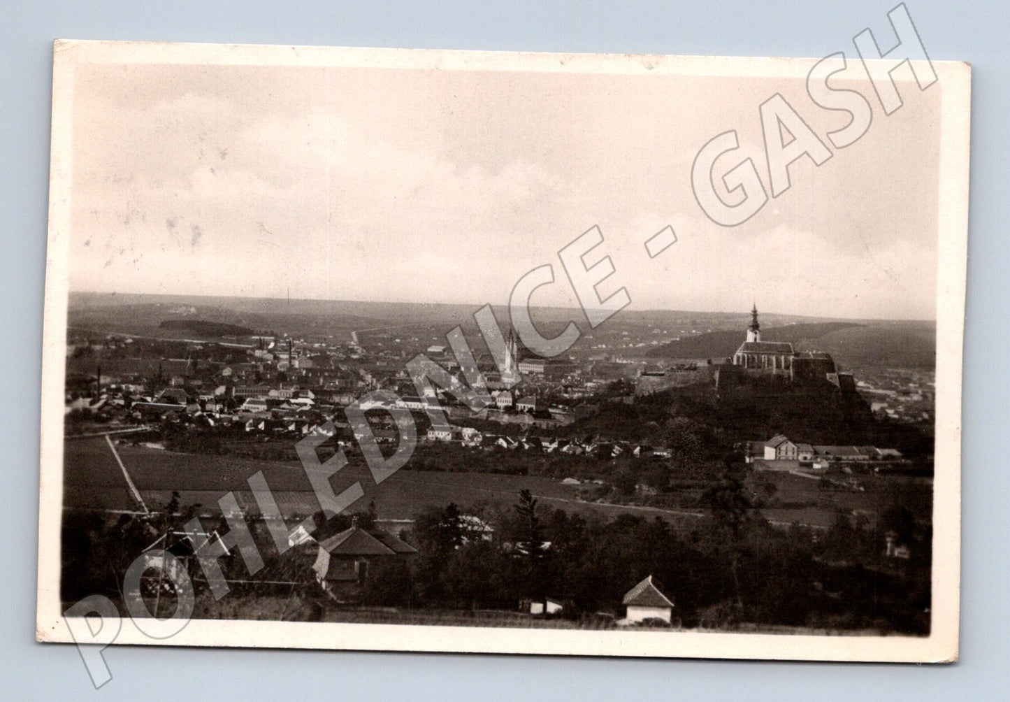 Pohlednice Nitra hrad 1947 (M7163)