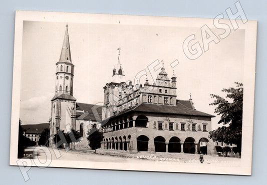 Pohlednice Levoča radnice a kostel (M7167)