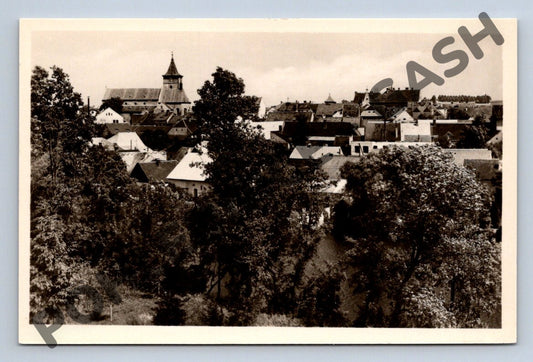 Pohlednice Horažďovice černobílá 1956 (M717)