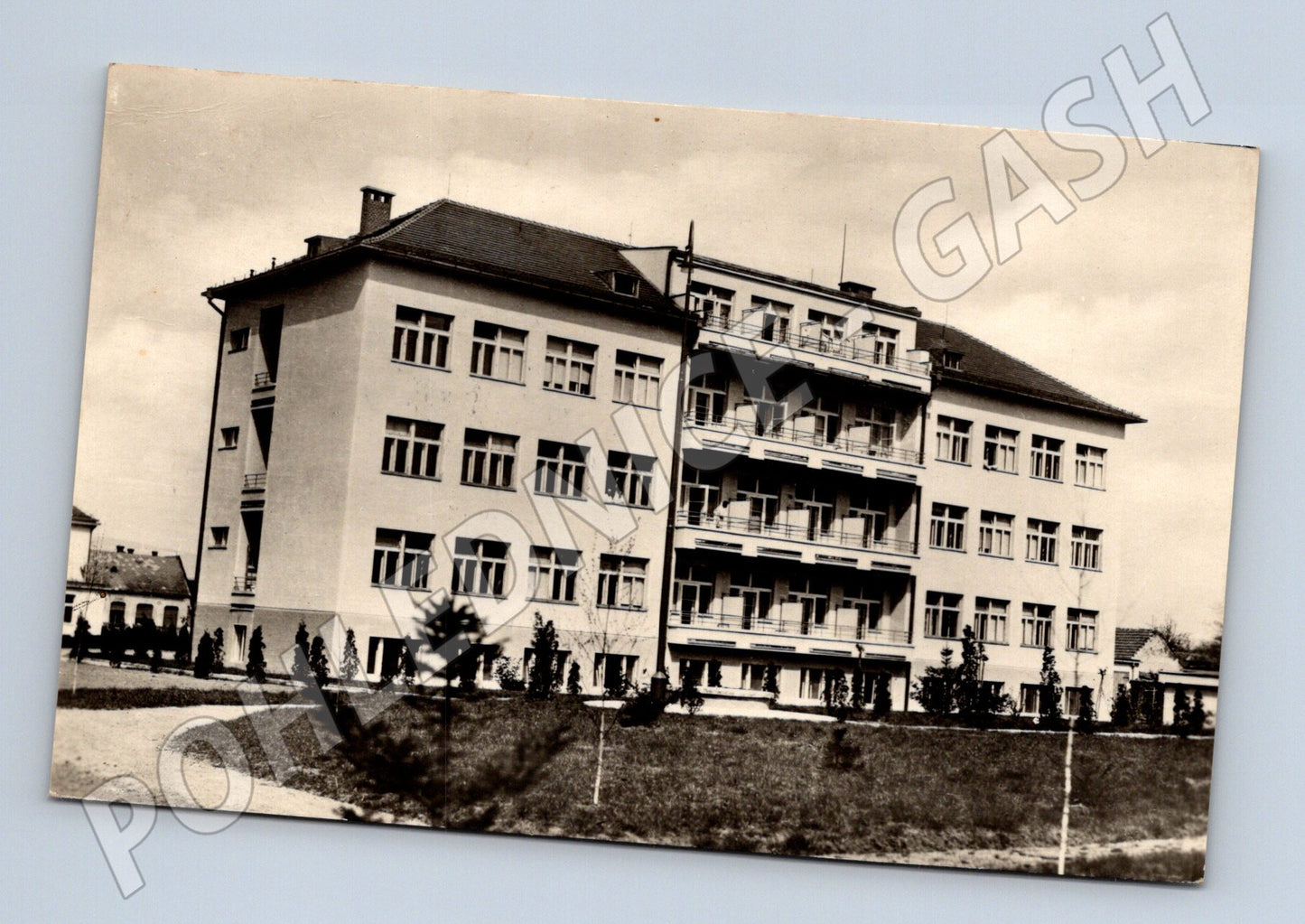 Pohlednice Zlaté Moravce státní nemocnice 1939 (M7172)