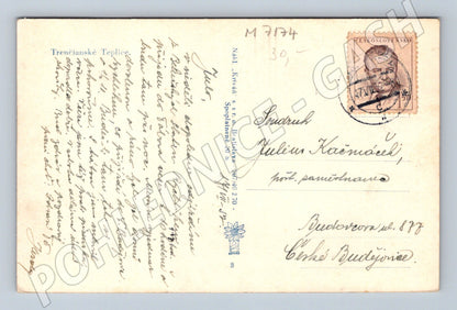 Pohlednice Trenčianske Teplice historická (M7174)