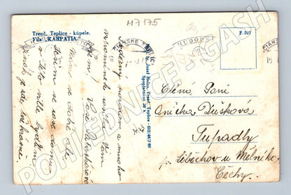 Pohlednice Trenčianske Teplice vila Karpatia (M7175)