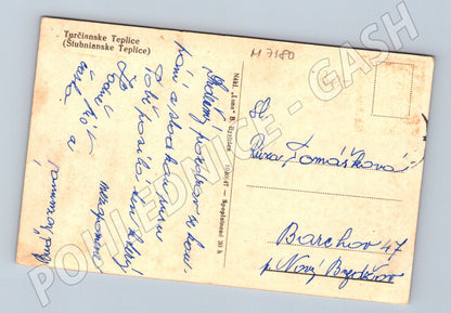 Pohlednice Turčianske Teplice interiér lázní (M7180)