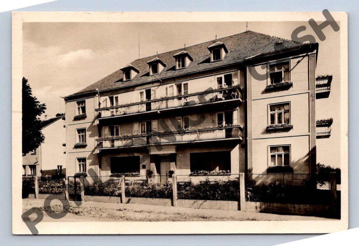 Pohlednice Konstantinovy Lázně dům Jirásek (M719)