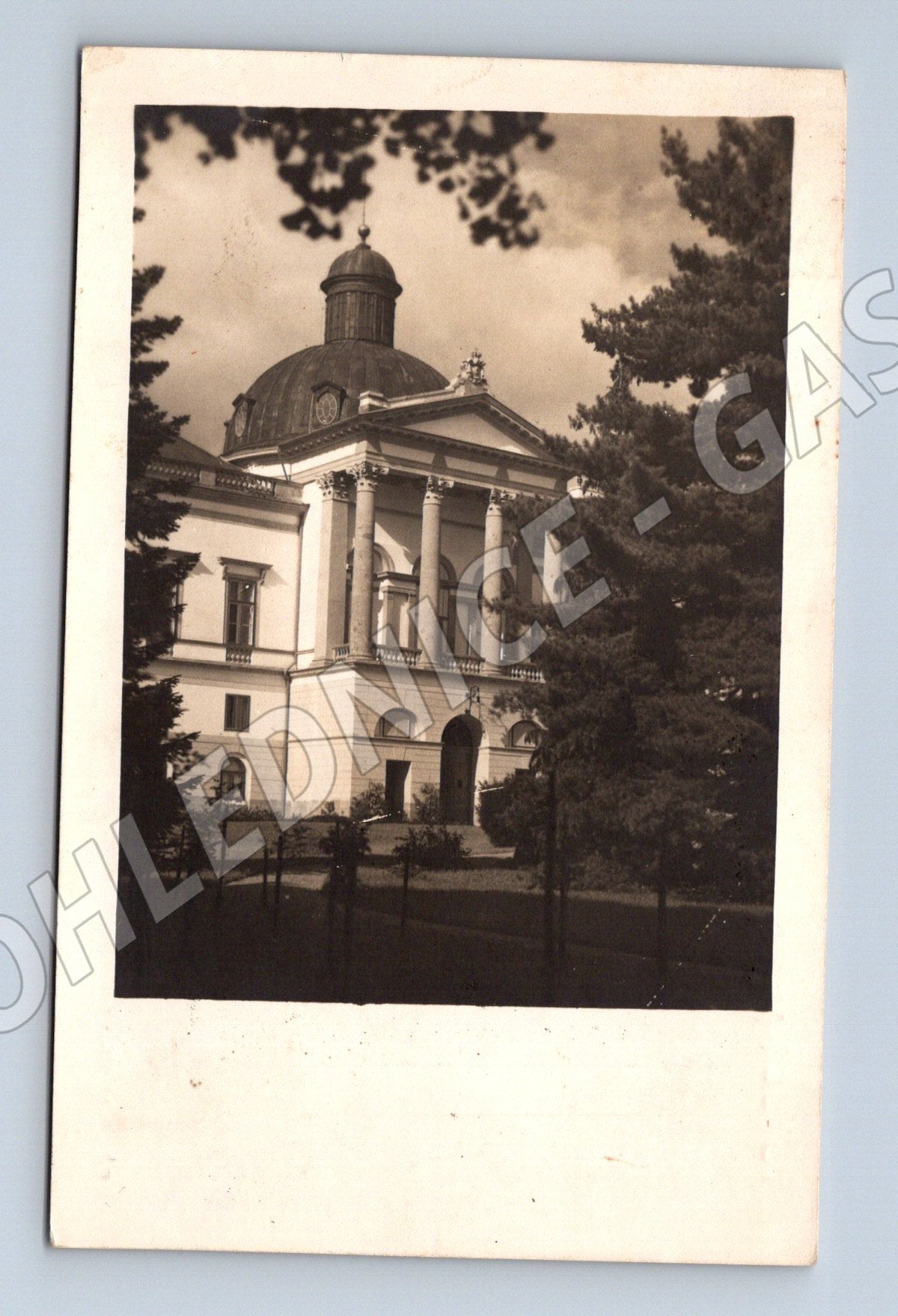 Pohlednice Topoľčianky zámek architekt Vaněk (M7190)