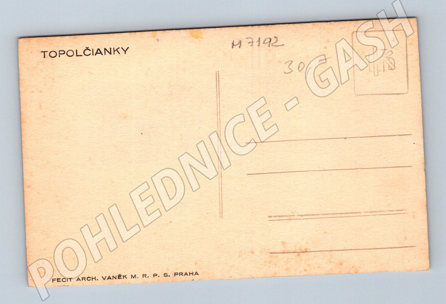 Pohlednice Topoľčianky historický zámek (M7192)