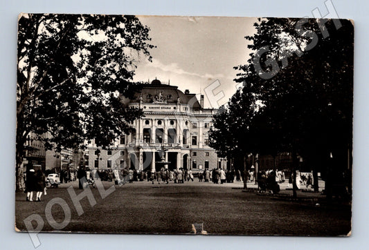 Pohlednice Bratislava Národné divadlo 1958 (M7196)