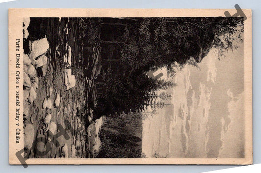 Pohlednice Divoká Orlice zemská brána 1955 (M720)