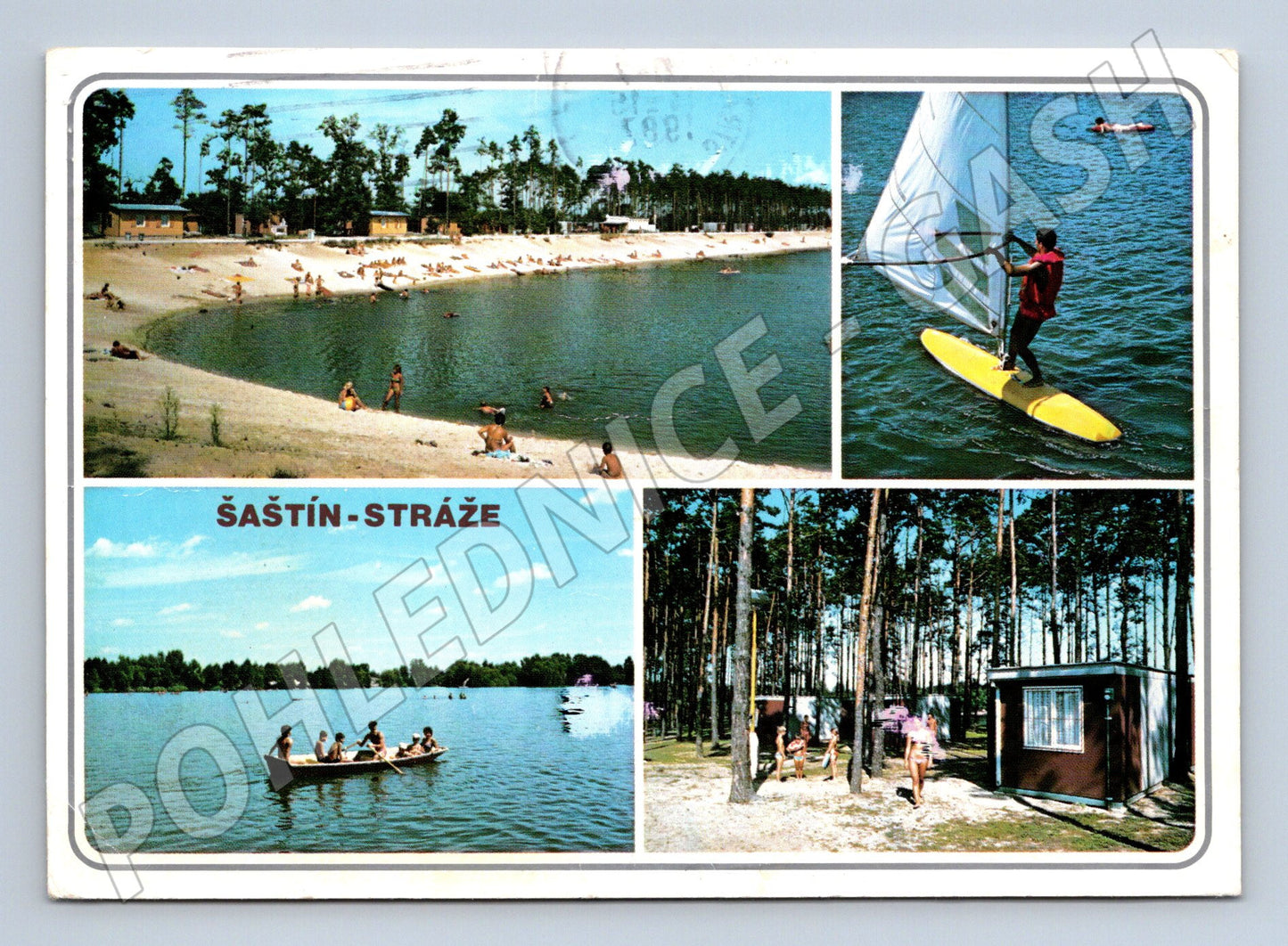 Pohlednice Šaštín-Stráže Gazarka dobová (M7201)