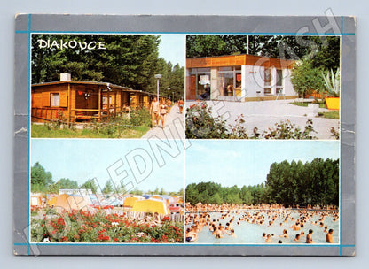 Pohlednice Diakovce termální koupaliště ČSR (M7203)