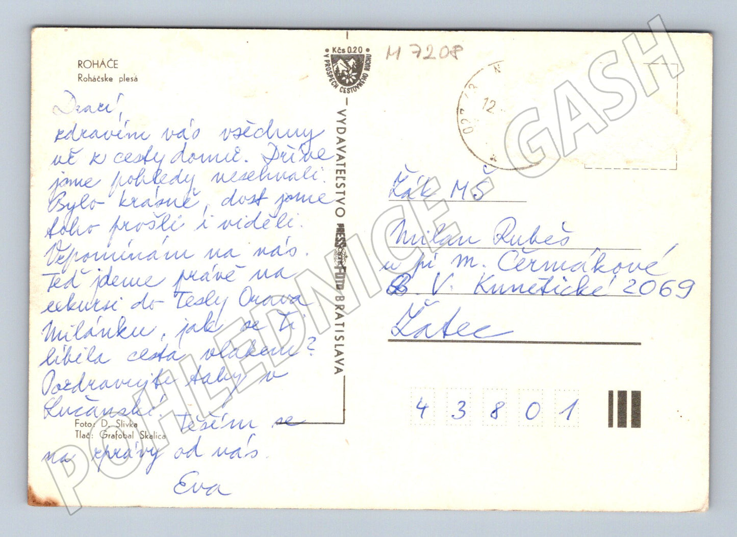 Pohlednice Roháče Roháčská plesa (M7208)