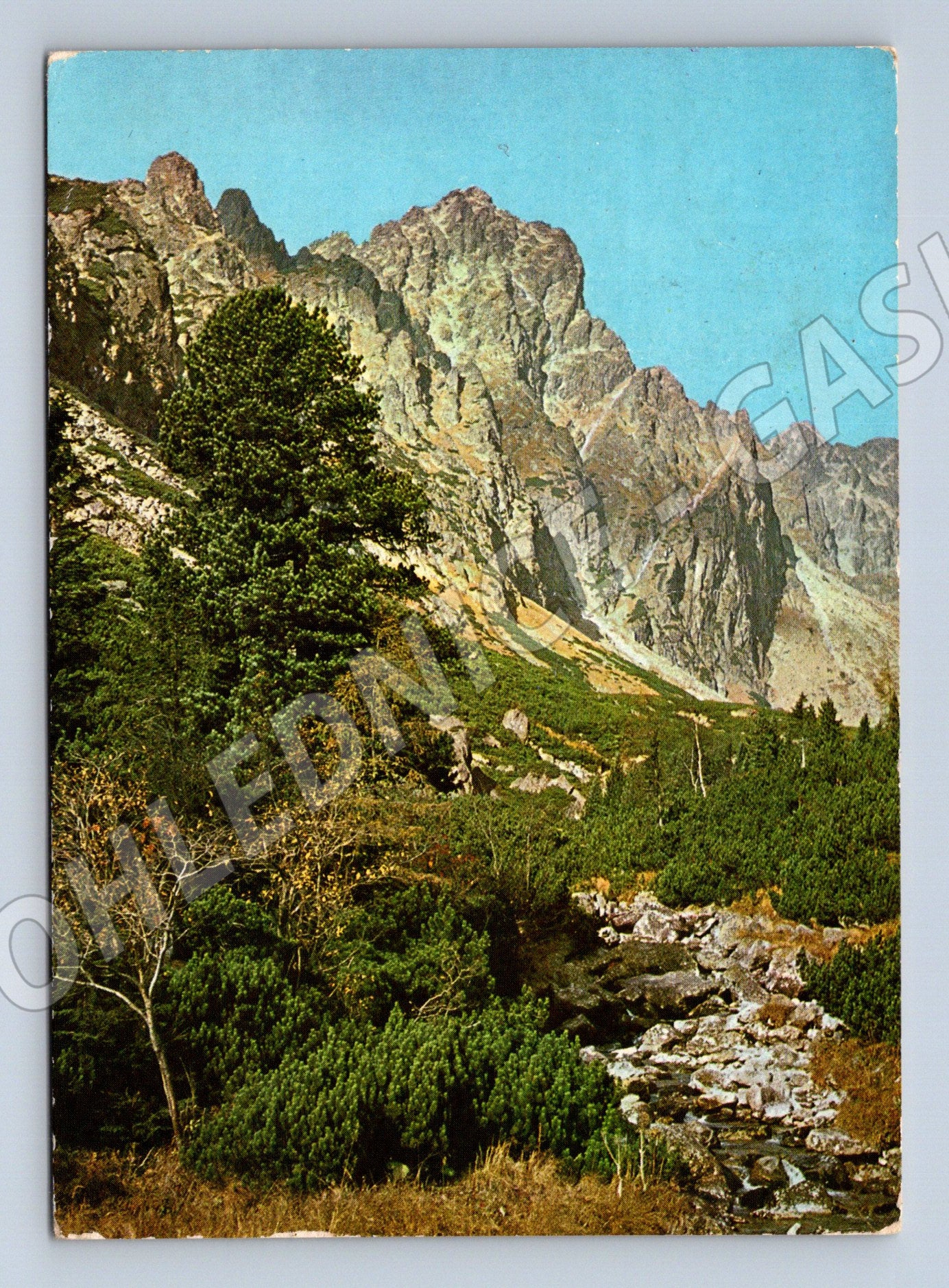 Pohlednice Tatry Malá Studená dolina stará (M7210)