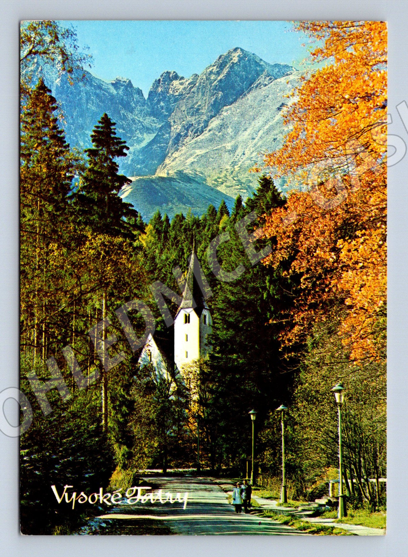 Pohlednice Tatranská Lomnica použitá (M7212)