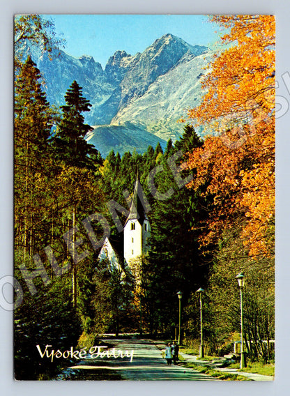 Pohlednice Tatranská Lomnica použitá (M7212)