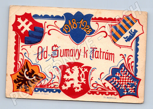 Pohlednice Od Šumavy k Tatrám 1918–1928 (M7213)