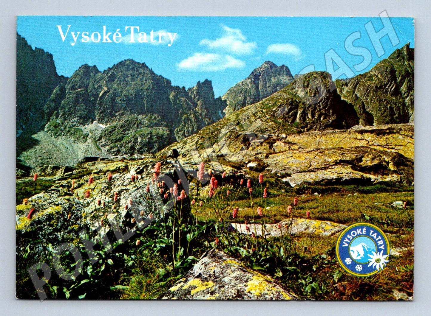 Pohlednice Tatry Malá Studená dolina pošta (M7217)