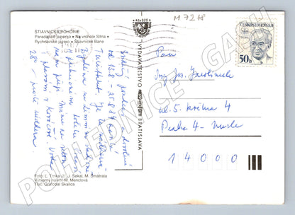 Pohlednice Štiavnické pohoří krajina (M7218)