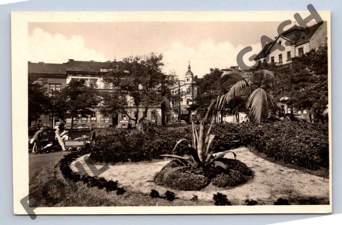 Pohlednice Ústí nad Labem Smetanovy sady (M722)