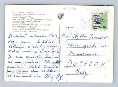 Pohlednice Nízké Tatry Jasná ROH (M7226)