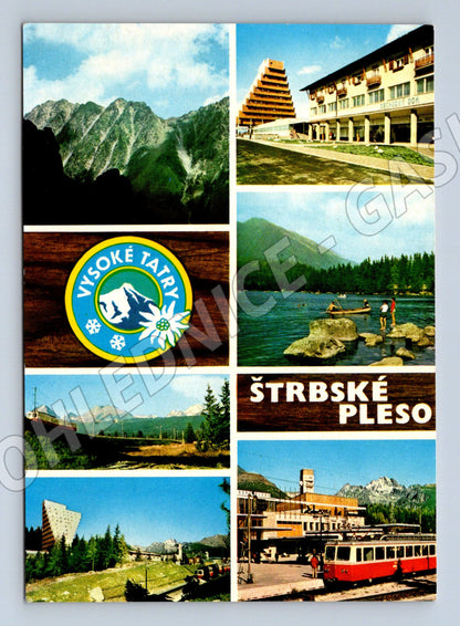 Pohlednice Štrbské Pleso koláž nepoužitá (M7230)