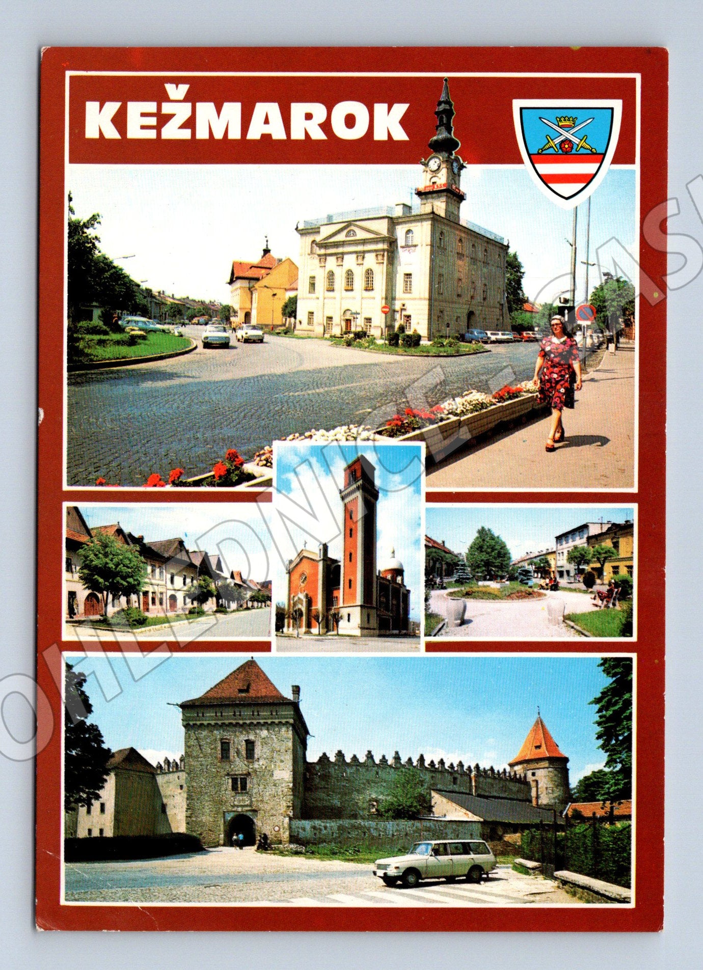 Pohlednice Kežmarok historická památková rezervace (M7237)