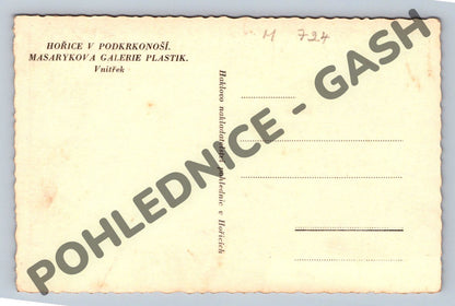 Pohlednice Masarykova galerie Hořice ČSR (M724)