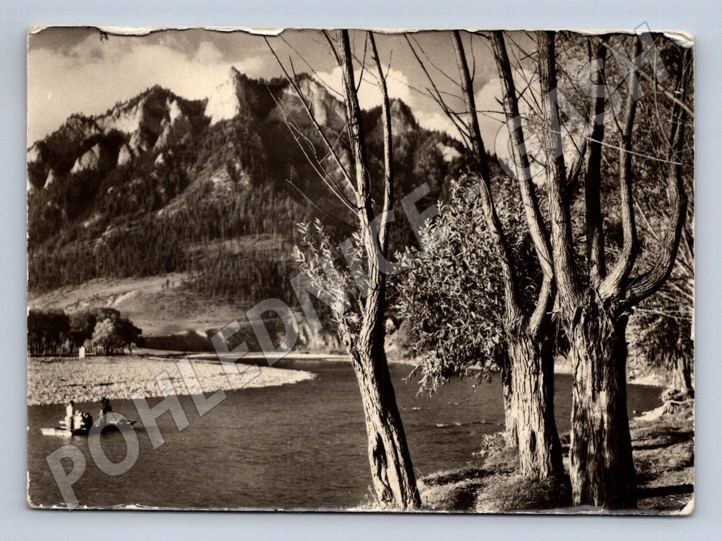 Pohlednice Pieniny Dunajec pltníci Slovensko (M7241)